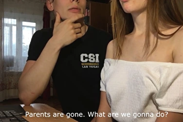 Предложил сестрёнке посмотреть порно и вот что из этого вышло..